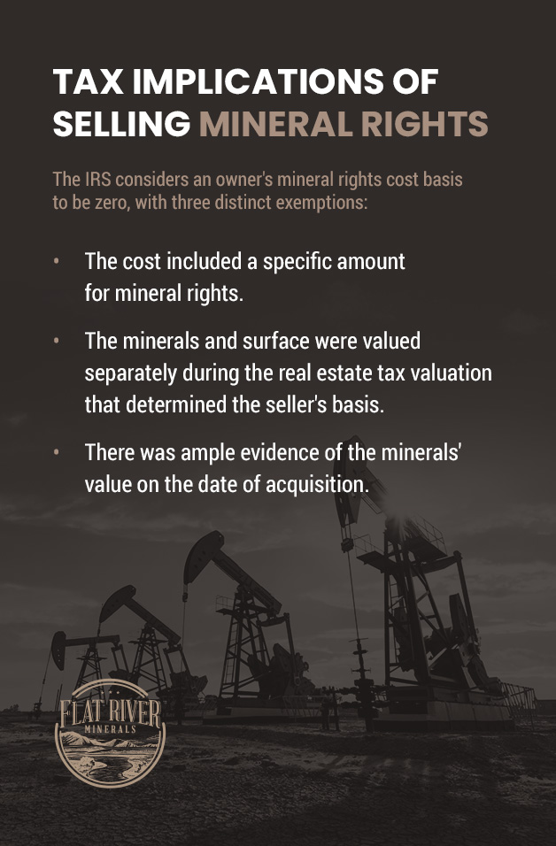 tax rules for mineral rights