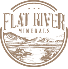 Flat river minerals circle logo